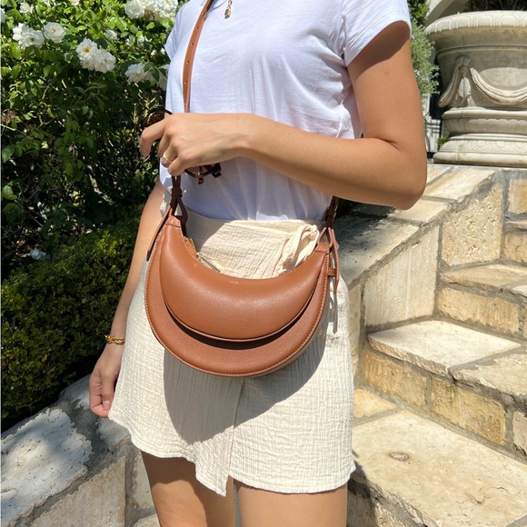 JW PEI Brown Crescent Shoulder Bag - Picture 4 of 5